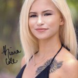 Kiara Cole signed 8x10 poster