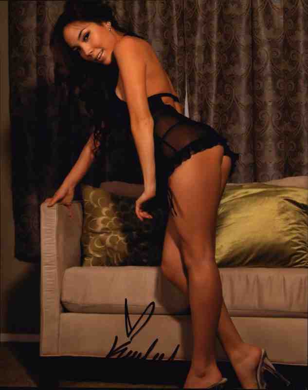 Kimberly Ann signed 8x10 poster