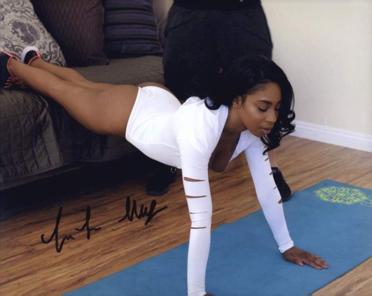 Lala Ivey signed 8x10 poster