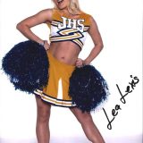 Lea Lexis signed 8x10 poster