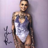Leigh Raven signed 8x10 poster