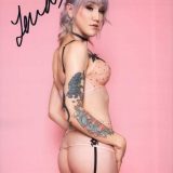 Lena Kelly signed 8x10 poster