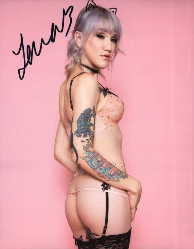 Lena Kelly signed 8x10 poster