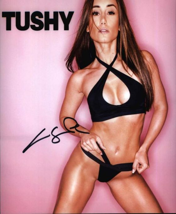 Little Caprice signed 8x10 poster