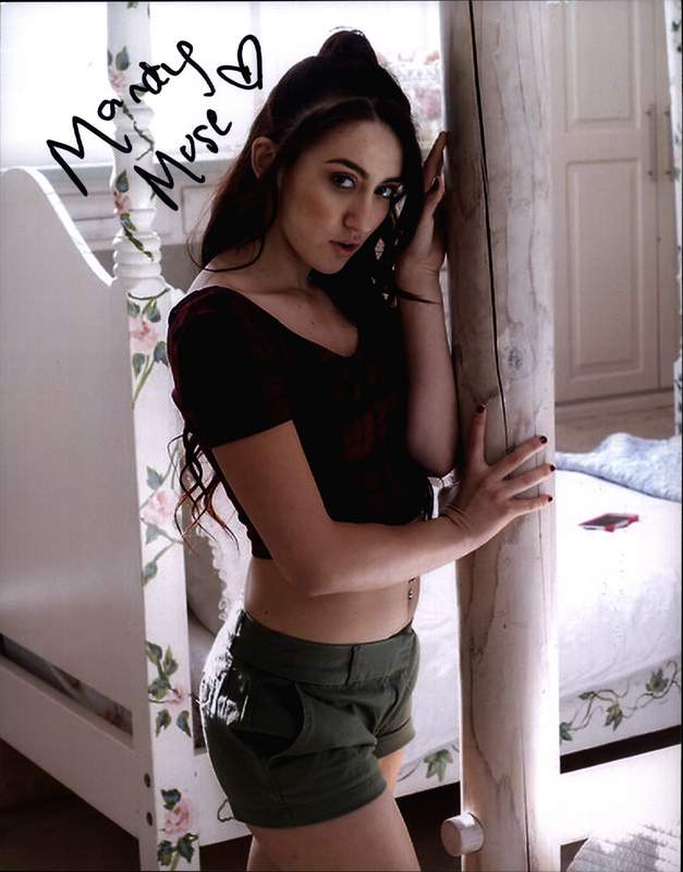 Mandy Muse signed 8x10 poster