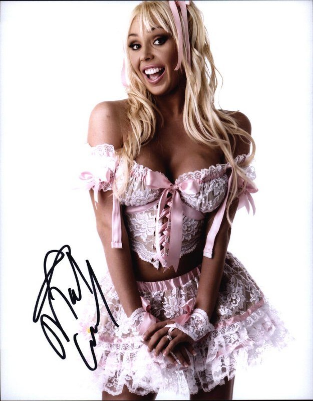 Mary Carey signed 8x10 poster