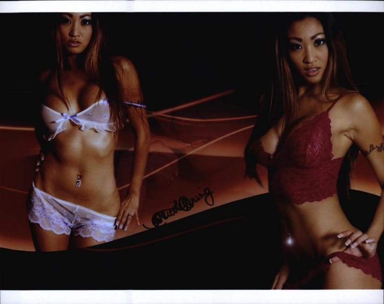 Nicole Oring signed 8x10 poster