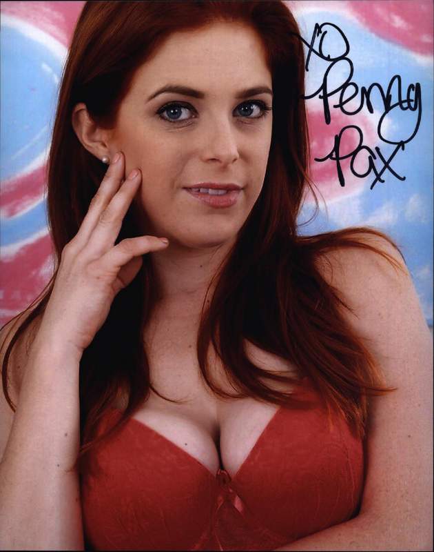 Penny Pax signed 8x10 poster