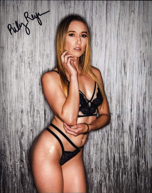Riley Reyes signed 8x10 poster