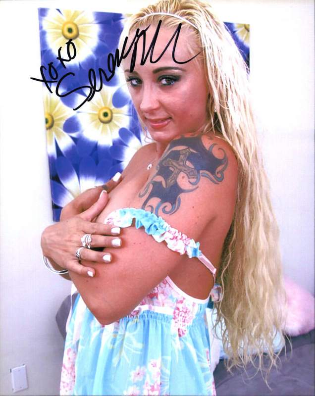 Serena Marcus signed 8x10 poster