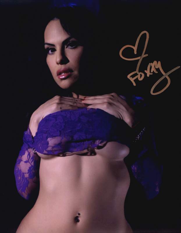 Ts Foxxy signed 8x10 poster
