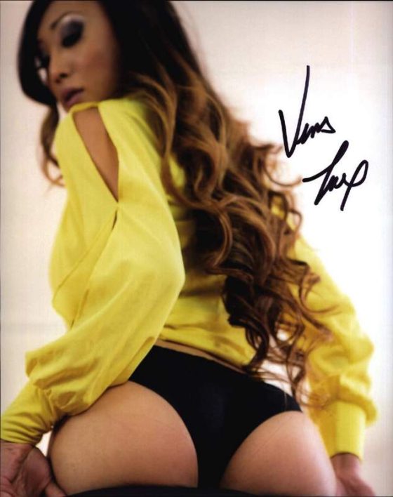 Venus Lux signed 8x10 poster