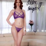 Alex Harper signed 8x10 poster