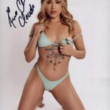 Anna Claire Clouds signed 8x10 poster