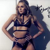 Charlotte Sins signed 8x10 poster