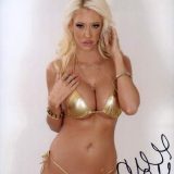 Courtney Taylor signed 8x10 poster