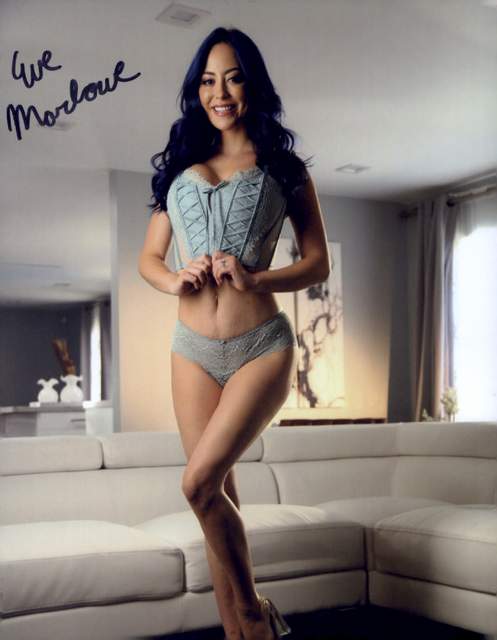 Eve Marlowe signed 8x10 poster
