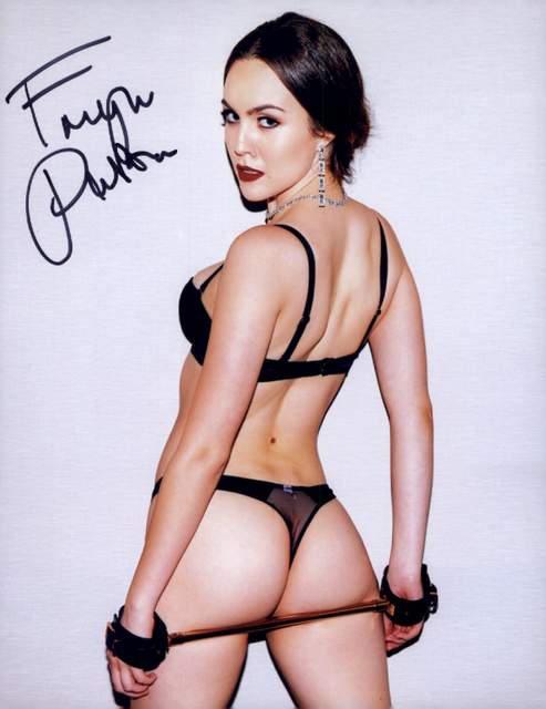 Freya Parker signed 8x10 poster