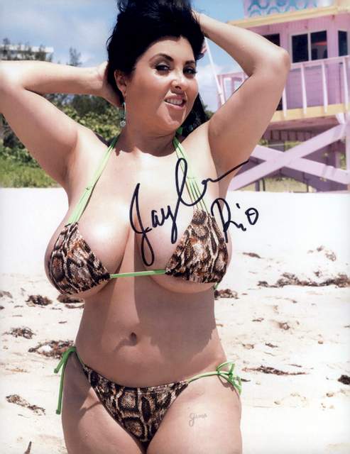 Jaylene Rio signed 8x10 poster