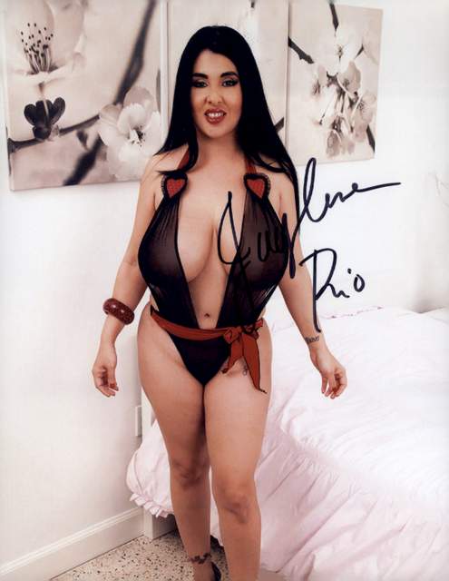 Jaylene Rio signed 8x10 poster