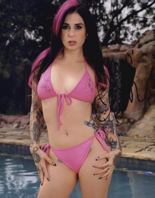 Joanna Angel signed 8x10 poster