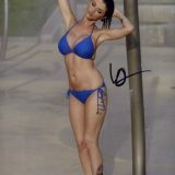 Joslyn James signed 8x10 poster
