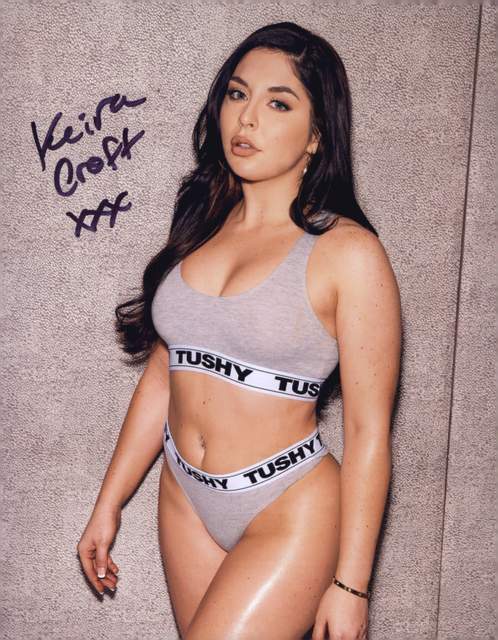Keira Croft signed 8x10 poster