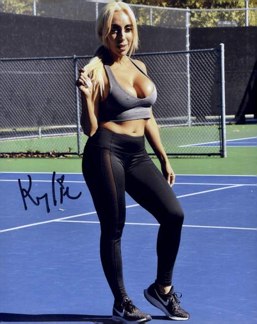Kylie Kingston signed 8x10 poster