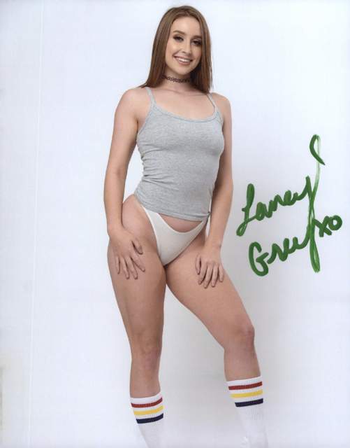 Laney Grey signed 8x10 poster