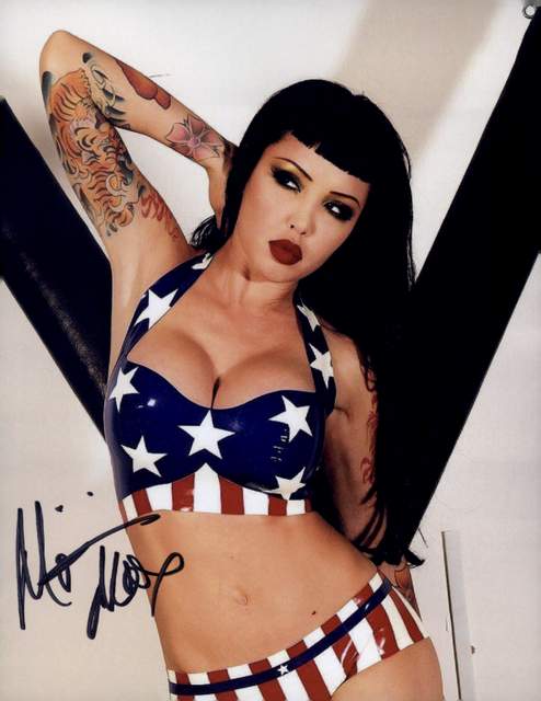 Masuimi Max signed 8x10 poster