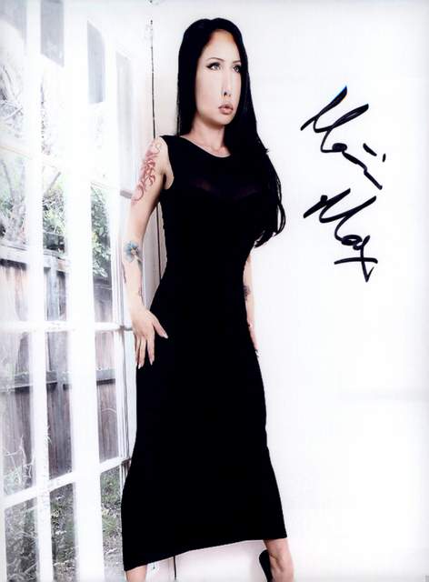 Masuimi Max signed 8x10 poster