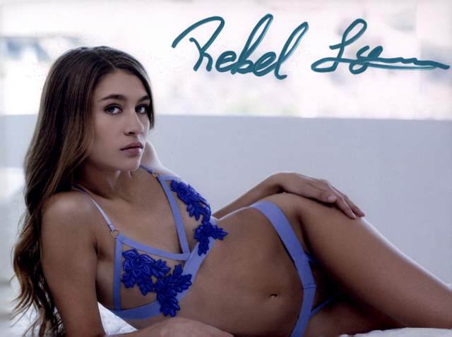 Rebel Lynn signed 8x10 poster