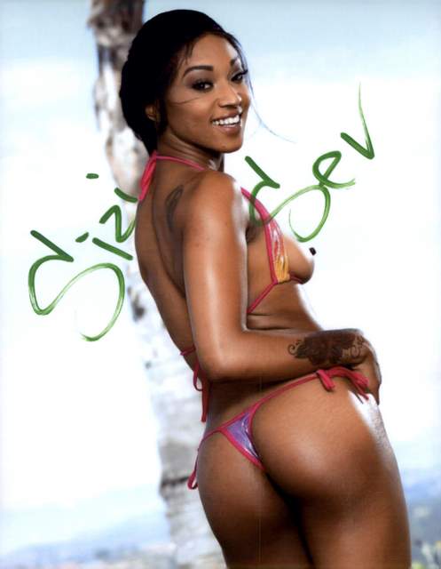 Sizi Sev signed 8x10 poster