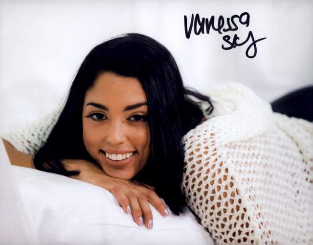 Vanessa Sky signed 8x10 poster