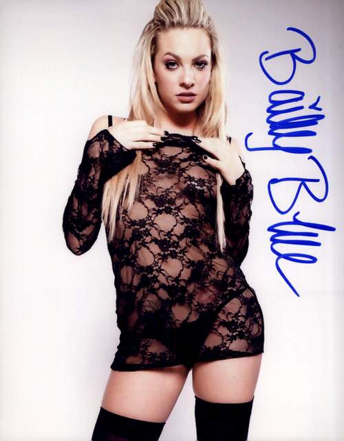 Bailey Blue signed 8x10 poster