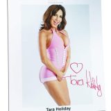 Tara Holiday signed 8x10 poster