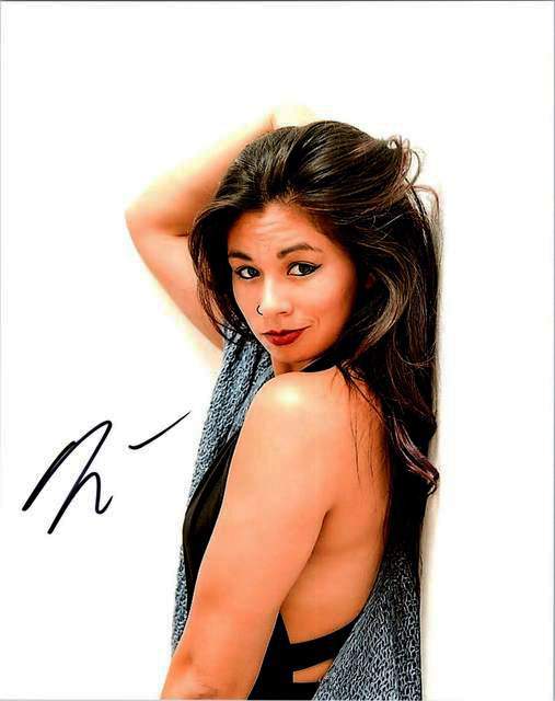 Alyssa Mei Liu signed 8x10 poster