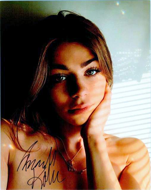 Amanda Kolar signed 8x10 poster