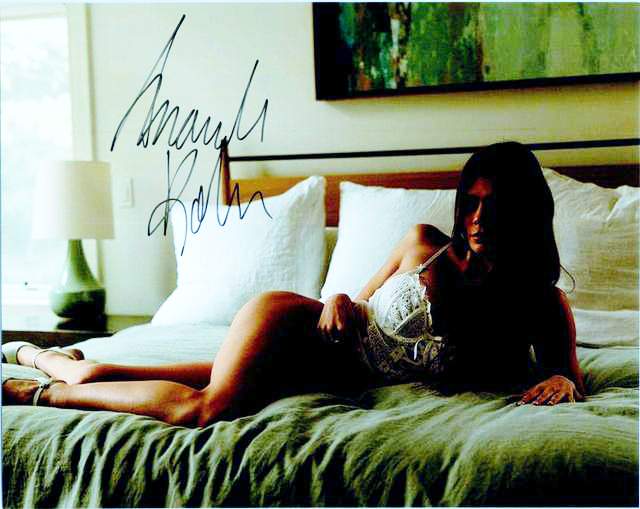 Amanda Kolar signed 8x10 poster