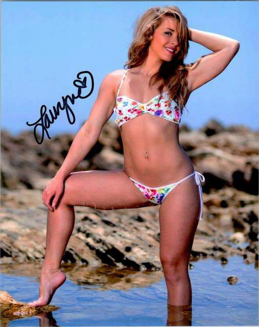 Lauryn Elaine signed 8x10 poster