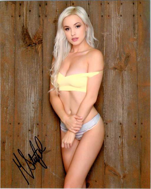 Meaghan Stanfill signed 8x10 poster