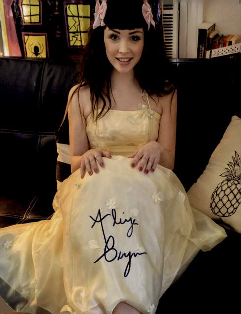 Aliya Brynn signed 8x10 poster
