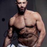 Gay entertainment Cole Connor signed 8x10 poster