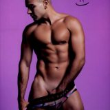 Gay entertainment Damian Night signed 8x10 poster