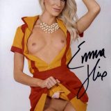 Emma Hix signed 8x10 poster