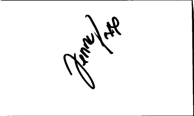 Jenna Fox signed 8x10 poster