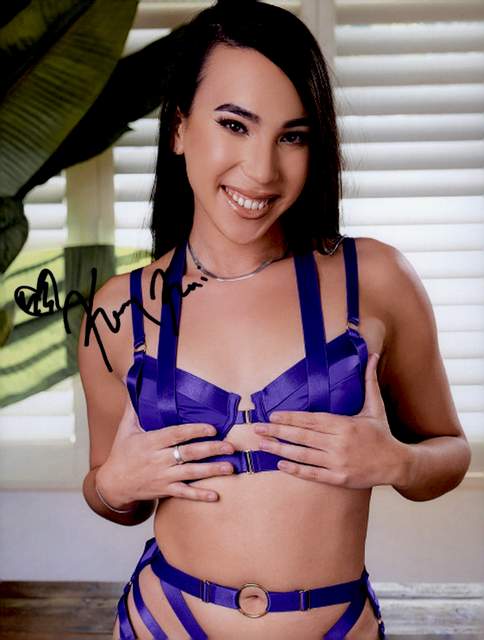 Kasey Kei signed 8x10 poster