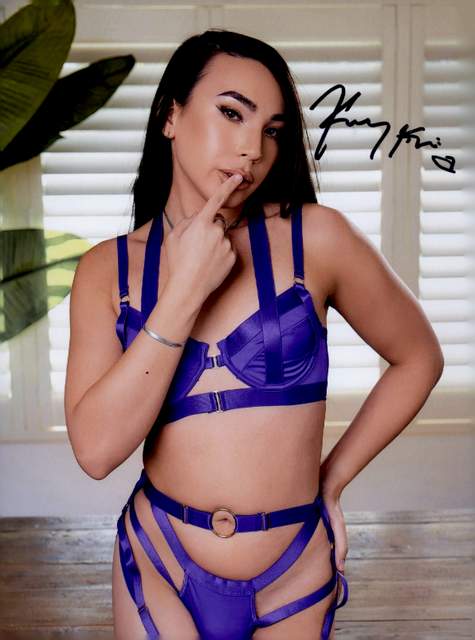 Kasey Kei signed 8x10 poster