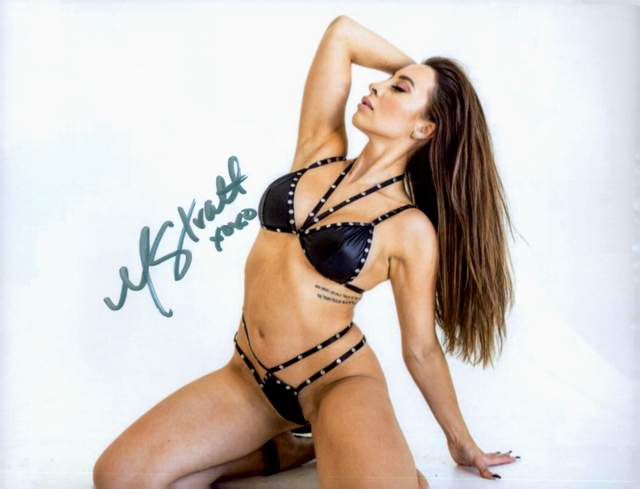 Melissa Stratton signed 8x10 poster