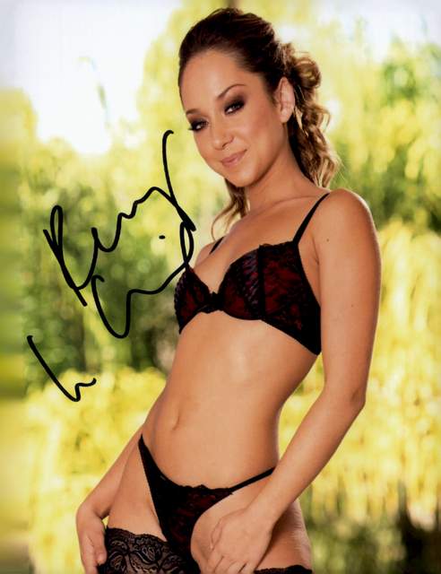 Remy Lacroix signed 8x10 poster